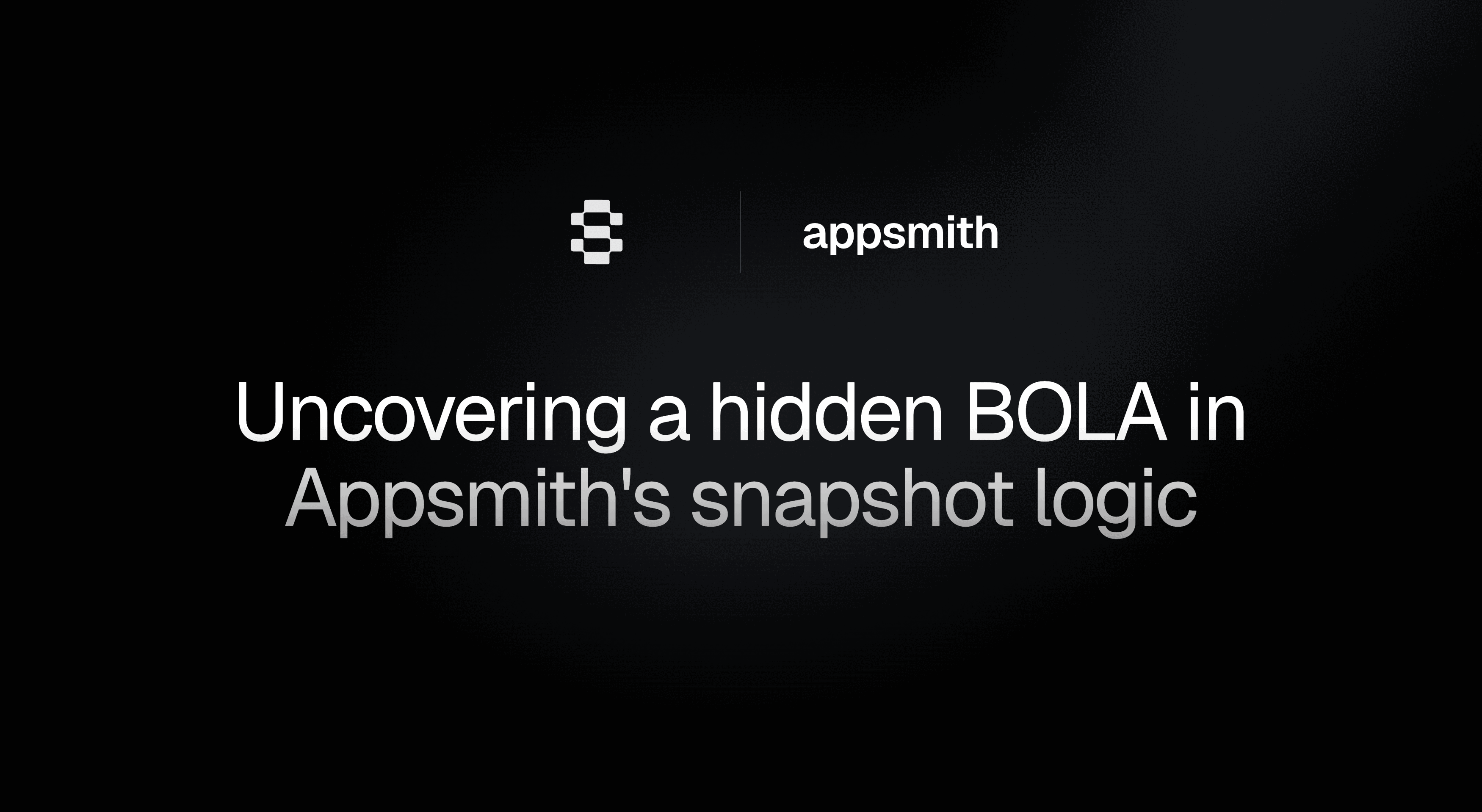 Uncovering a hidden BOLA in Appsmith's snapshot logic