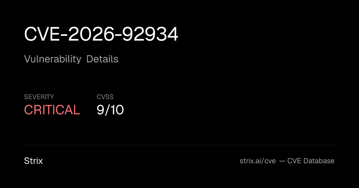CVE-2026-92934: vm2 before 3.11.8 contains an incomplete…