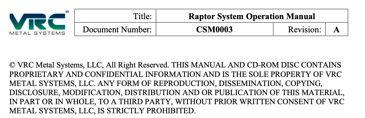Confidentiality notice from one of the training manuals exposed through the platform.